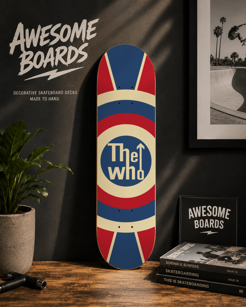 The Who Decorative Skateboard Deck | Wall Art