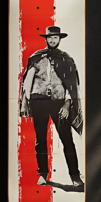 The Man with no name  Decorative Skateboard Deck