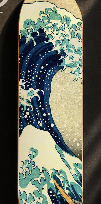 The Great Wave – Classic Art Skateboard Deck