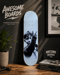 Kes 1970s British film inspired skateboard deck wall art, decorative skateboard by Awesome Boards