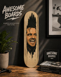 The Shining inspired decorative skateboard wall art by Awesome Boards