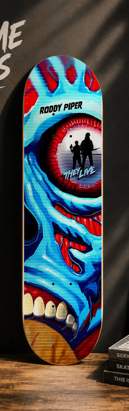 They Live Decorative Skateboard Deck | Wall Art